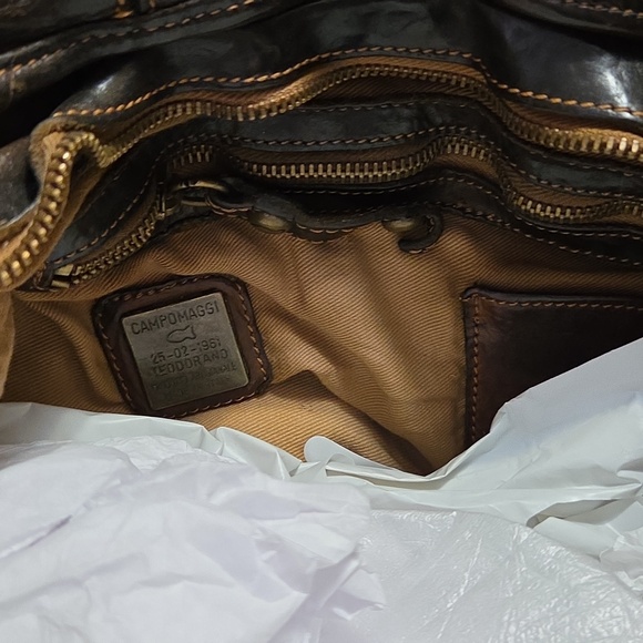 Campomaggi Leather Studded bag - Picture 11 of 11